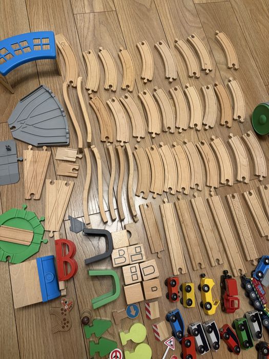 Tory drewniane ikea brio lidl wózek drewniany flisat skrzynia pociąg