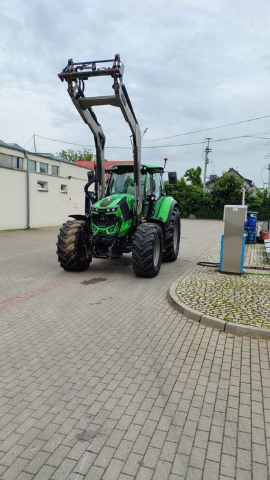 Deutz-Fahr 6165 RC schody TUZ TUR MX 417 miękką oś biegi pełzające