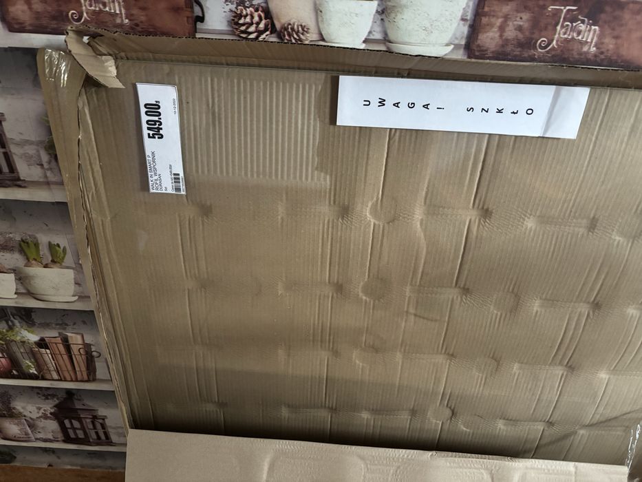 Szyba do kabiny prysznicowej