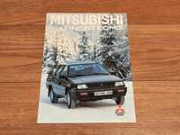 Prospekt katalog folder MITSUBISHI LANCER KOMBI - 1989 r. -