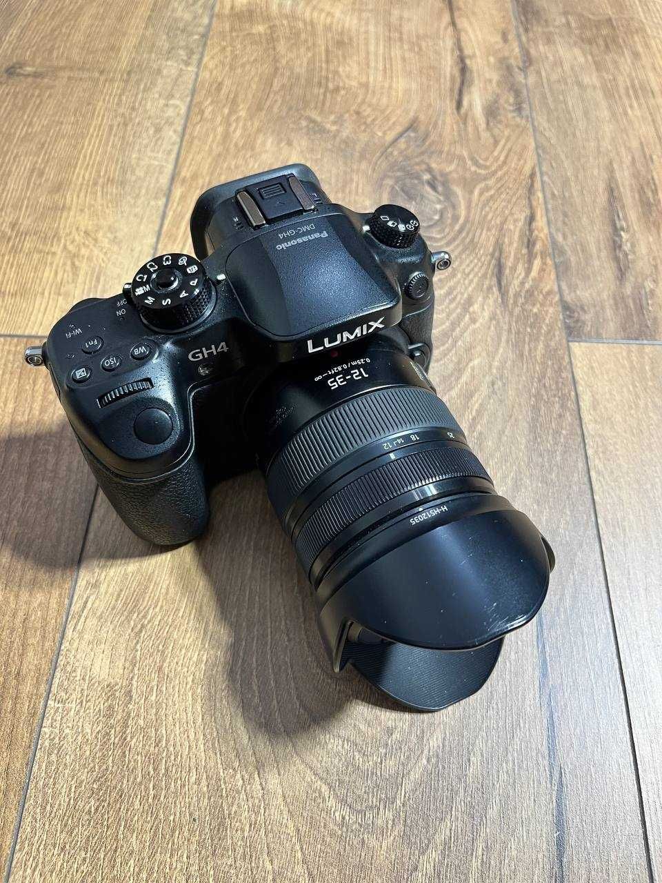 Panasonic Lumix GH4 4K obiektyw 12-35 + akcesoria