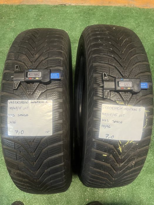 2x 175/65/15 84T VREDESTEIN SNOWTRAC 5 M+S 3PMSF opona zimowa