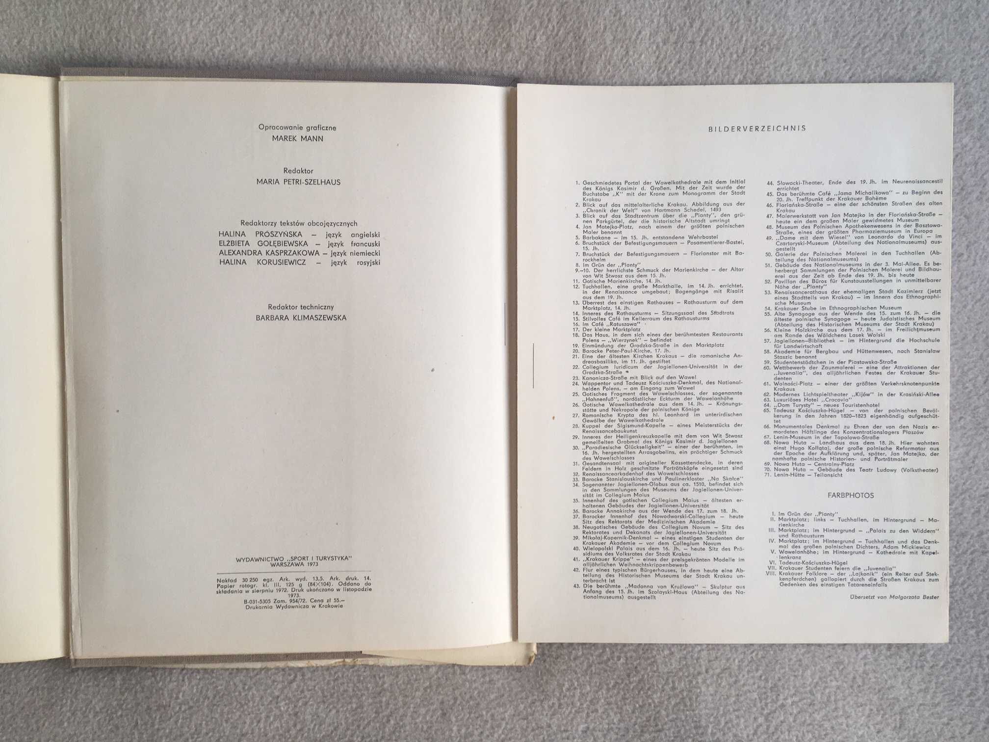 PRL Album Kraków Henryk Hermanowicz 1973