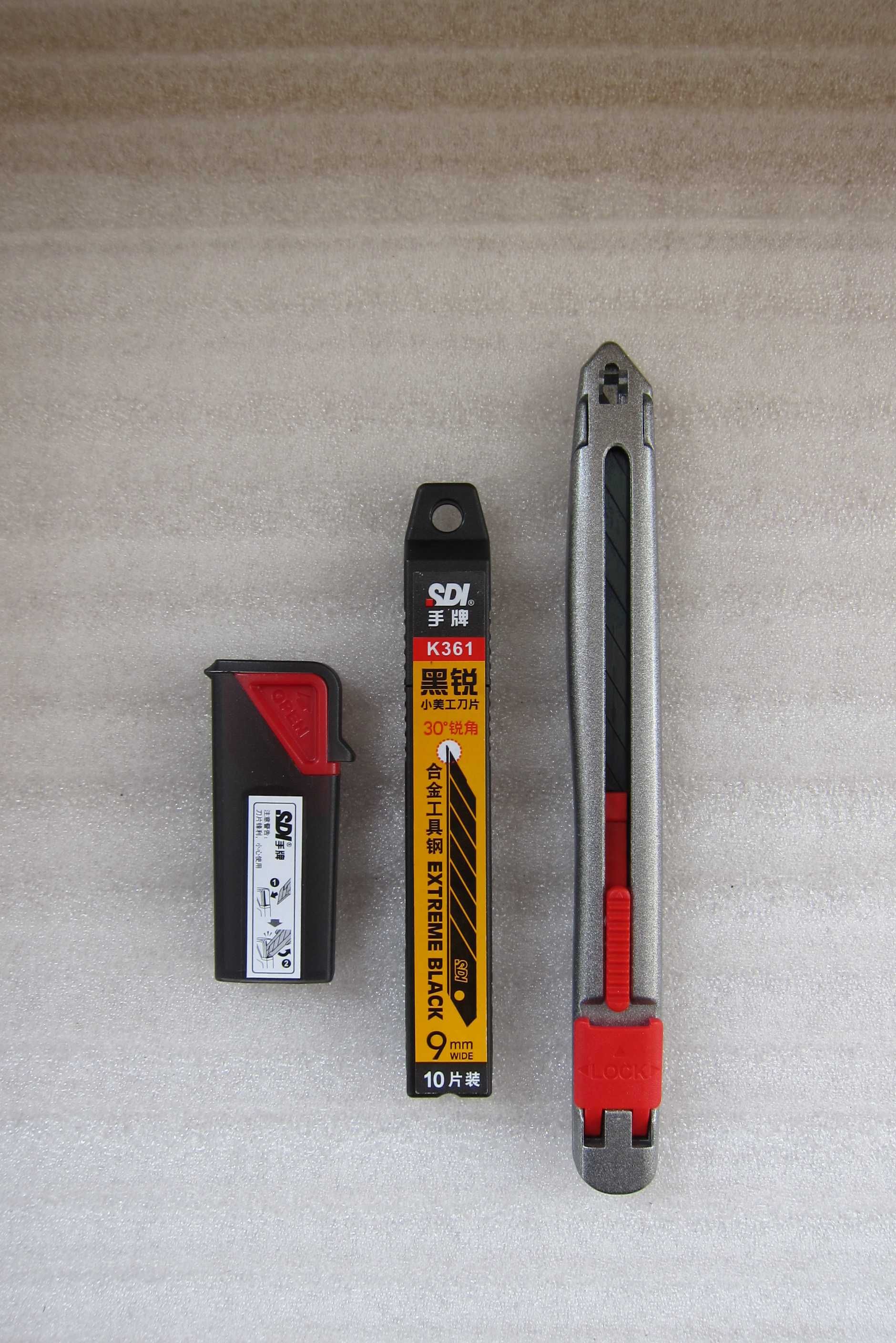 SDI K361 запасные лезвия для ножа 9мм 30 градусов Сегментные лезвия