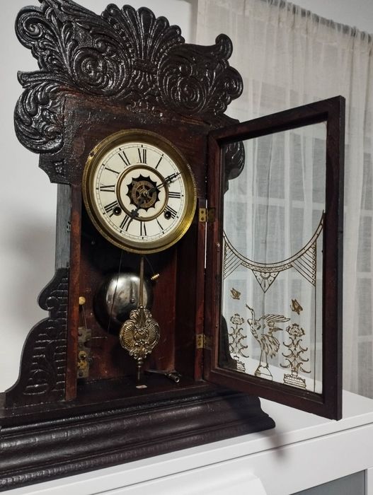 Relógio antigo Waterbury Clock