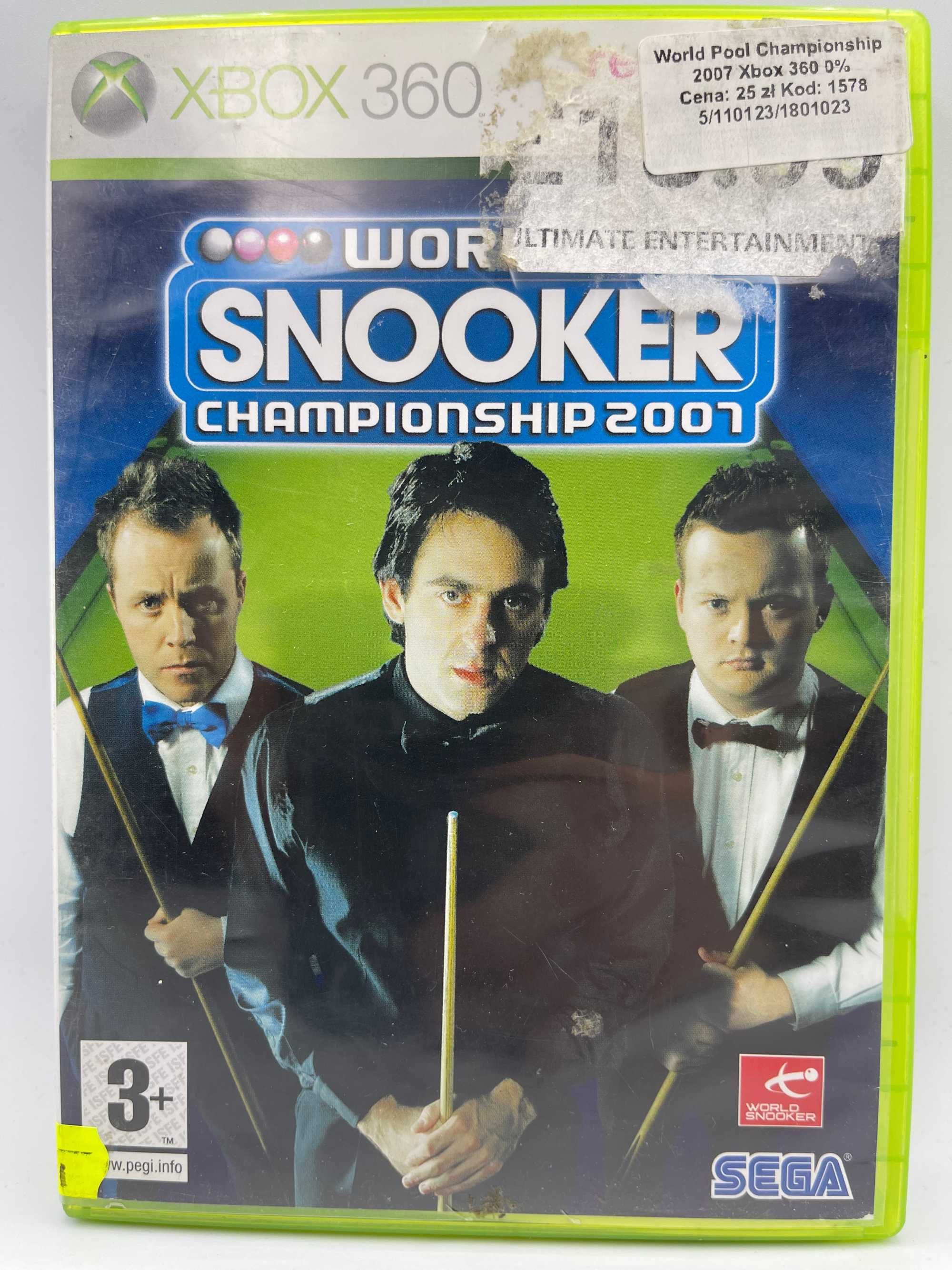 World Snooker Championship Xbox 360