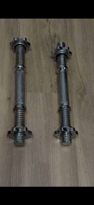 Conjunto de halteres de rosca