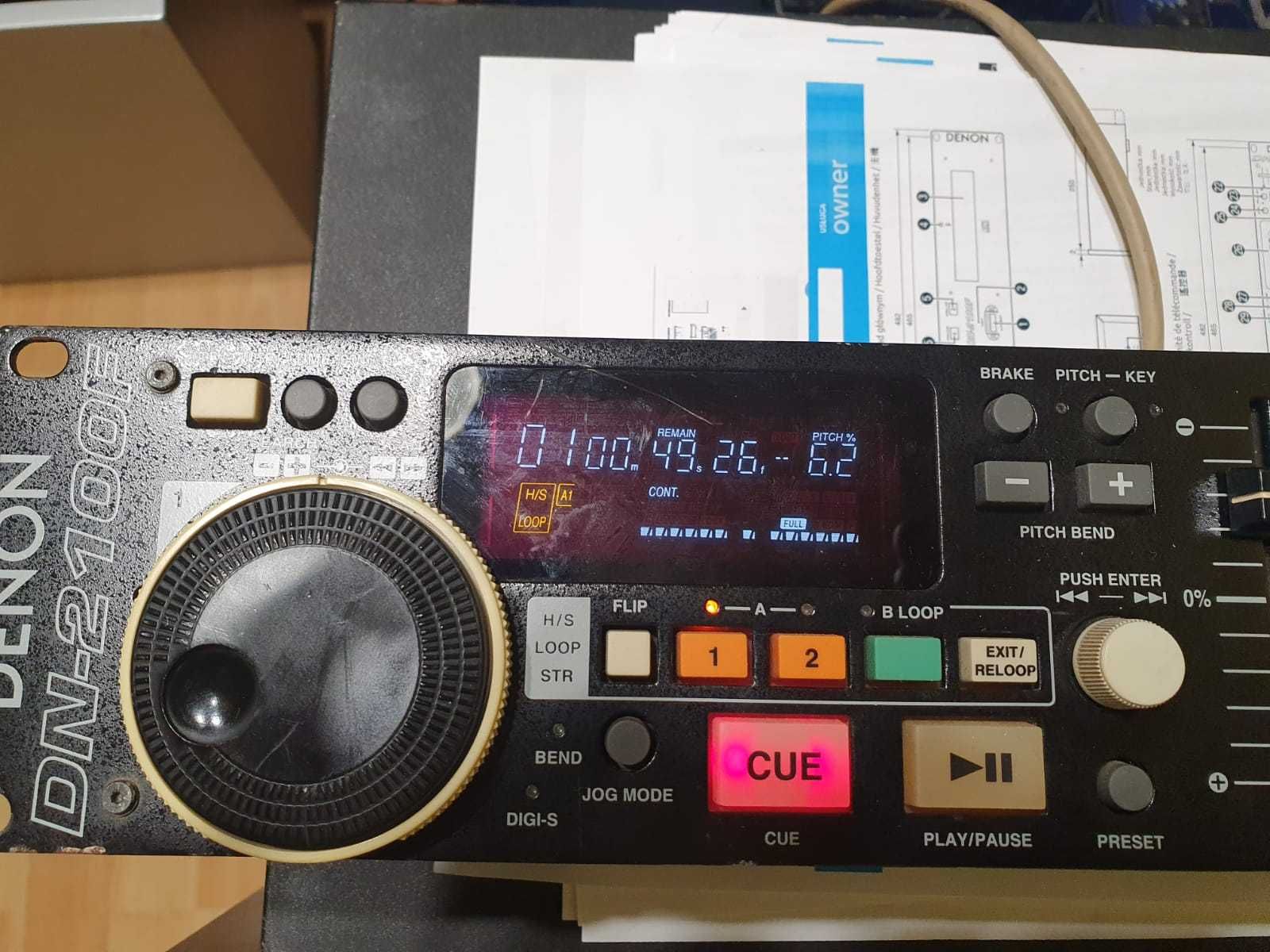 dzis Denon DN-2100F MKII DJ Dual CD Player  SYSTEM DJ
