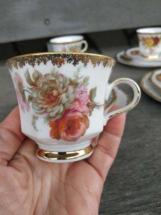 Кофейное трио тройка Германия Бавария Винтаж Фарфор