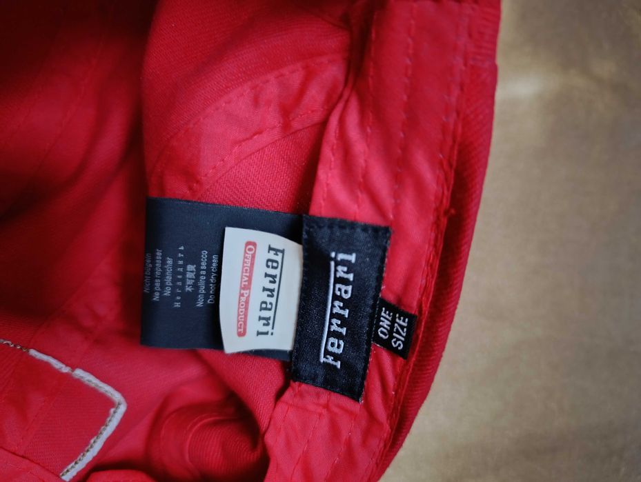 Кепка, бейсболка, п'ятипанелька Ferrari Official Product