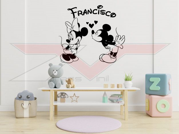 Frases e Desenhos Personalizáveis em Vinil Autocolante para Parede