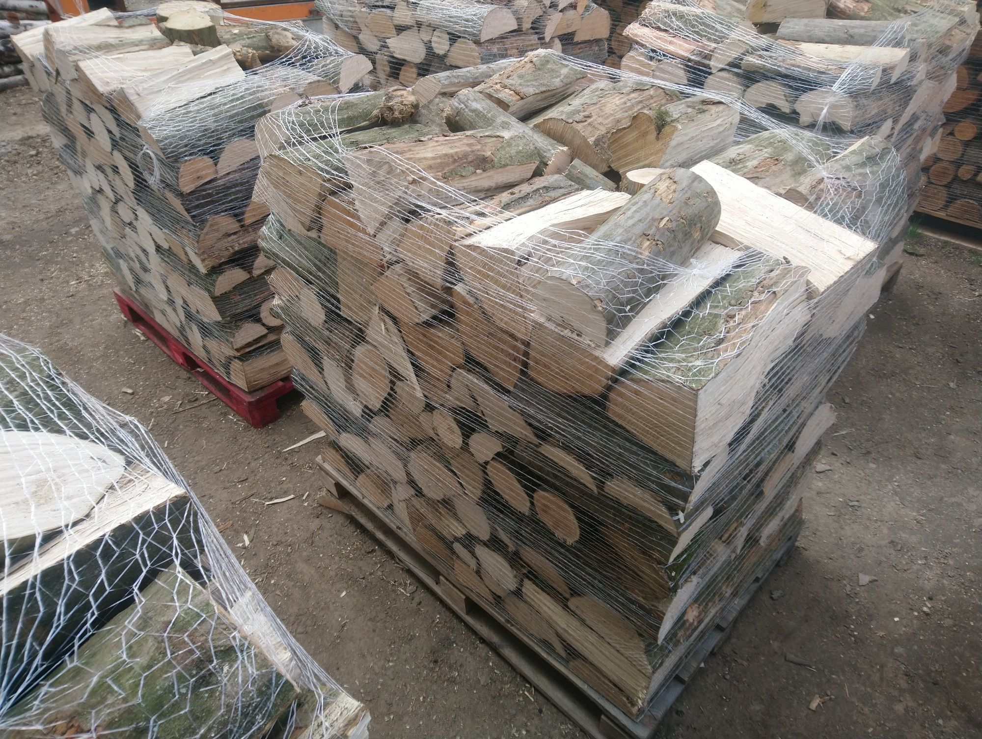 Drewno kominkowe, opalowe, opal, drzewo - m3 na palecie -transport hds