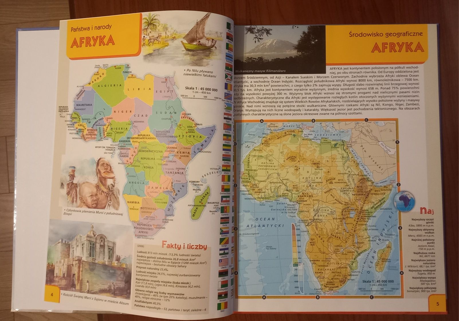 Książka Atlas świata dla młodych odkrywców