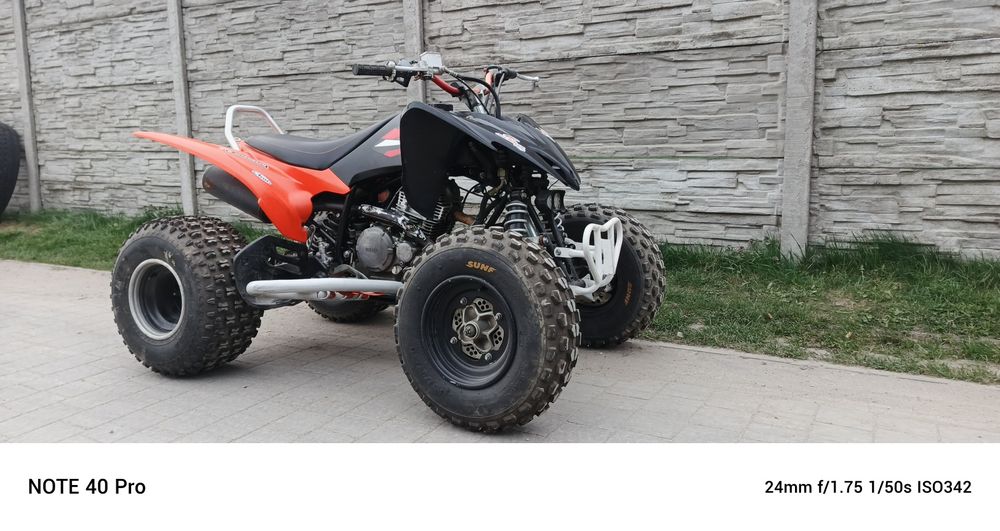 Quad Yamaha Raptor 250 sepcial edition