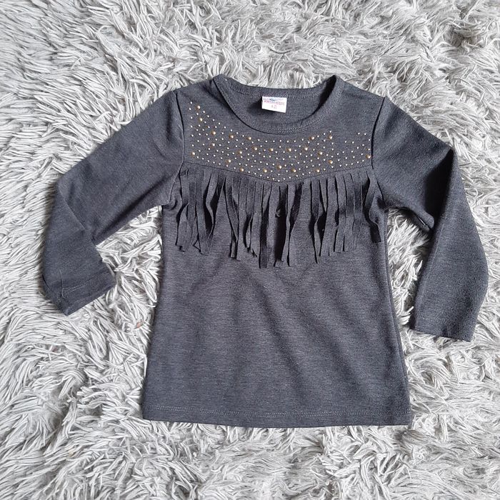 Bluzka ćwieki frędzle 98 104