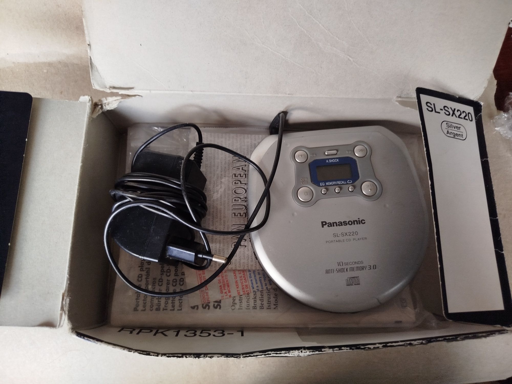 Przenośny odtwarzacz CD, Panasonic