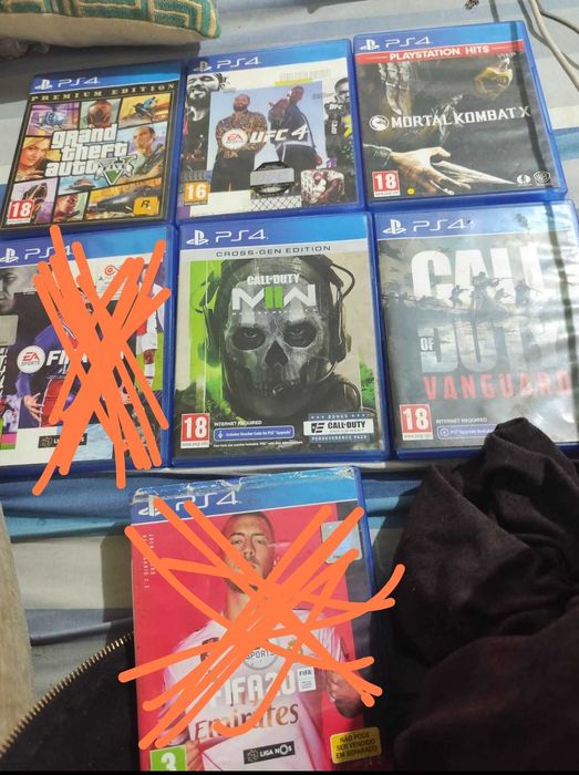 Vendo jogos ps4 para despachar