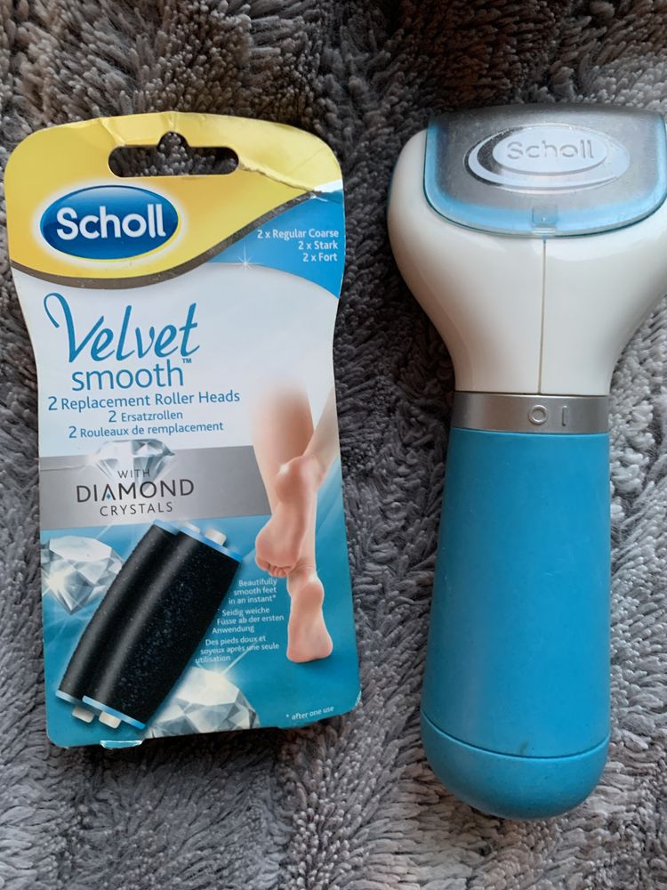 Scholl velvet  3 głowice obrotowe do pilnika elektrycznego