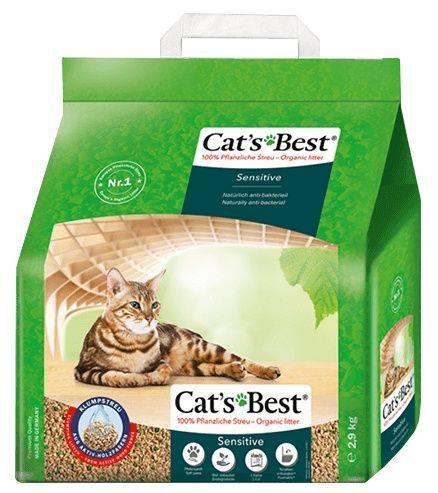 Drewniany żwirek z perełkami przedłużającymi świeżość Cat's Best 8L