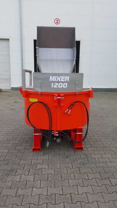 MIESZALNIK PASZ BETONIARKA WOM 1200l. Gwarancja! Agro Faktory!