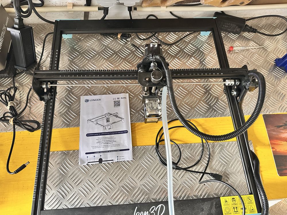 Laser leon 3D gravaçao e corte