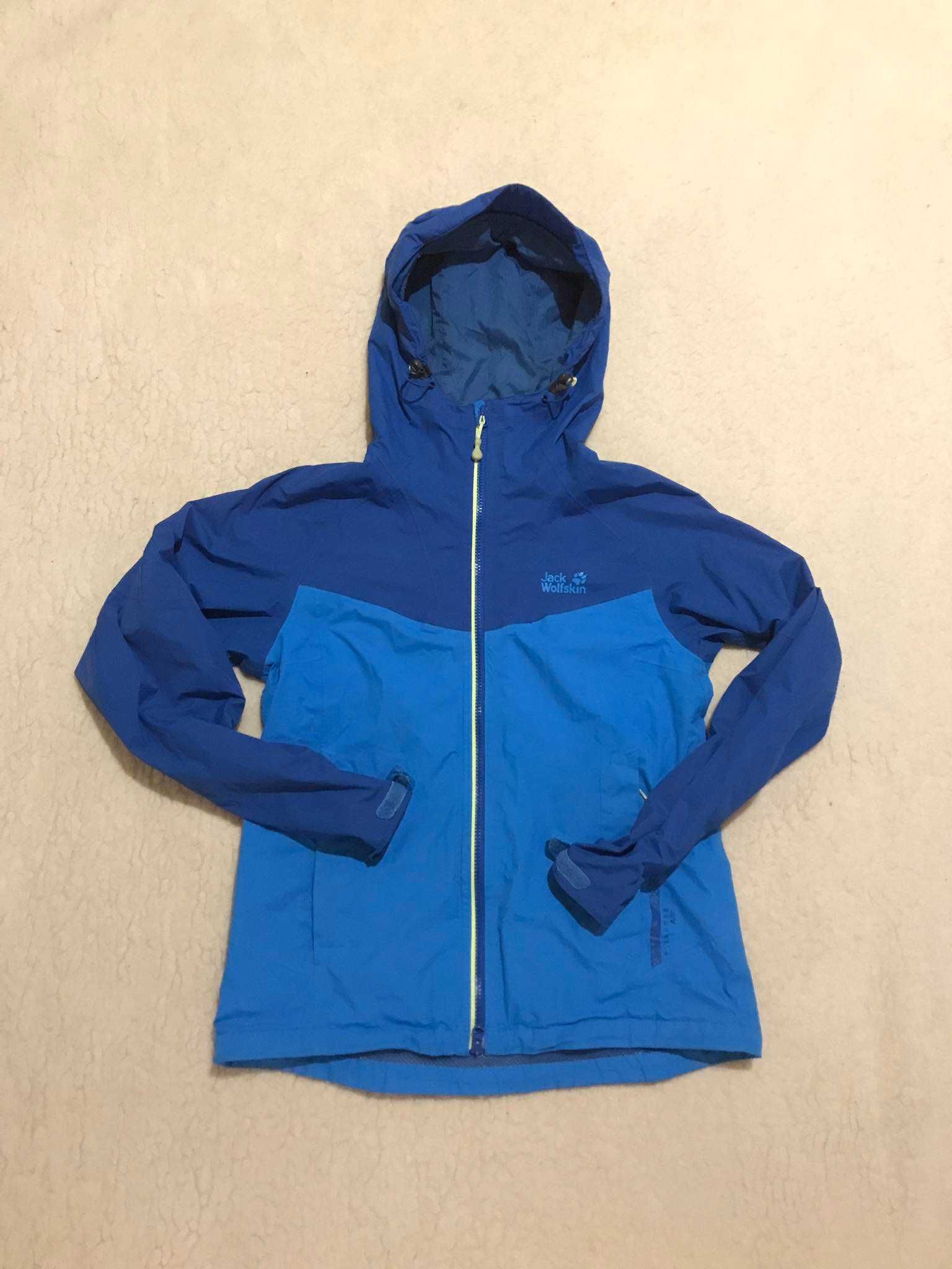 оригінальна куртка вітровка jack wolfskin gore tex