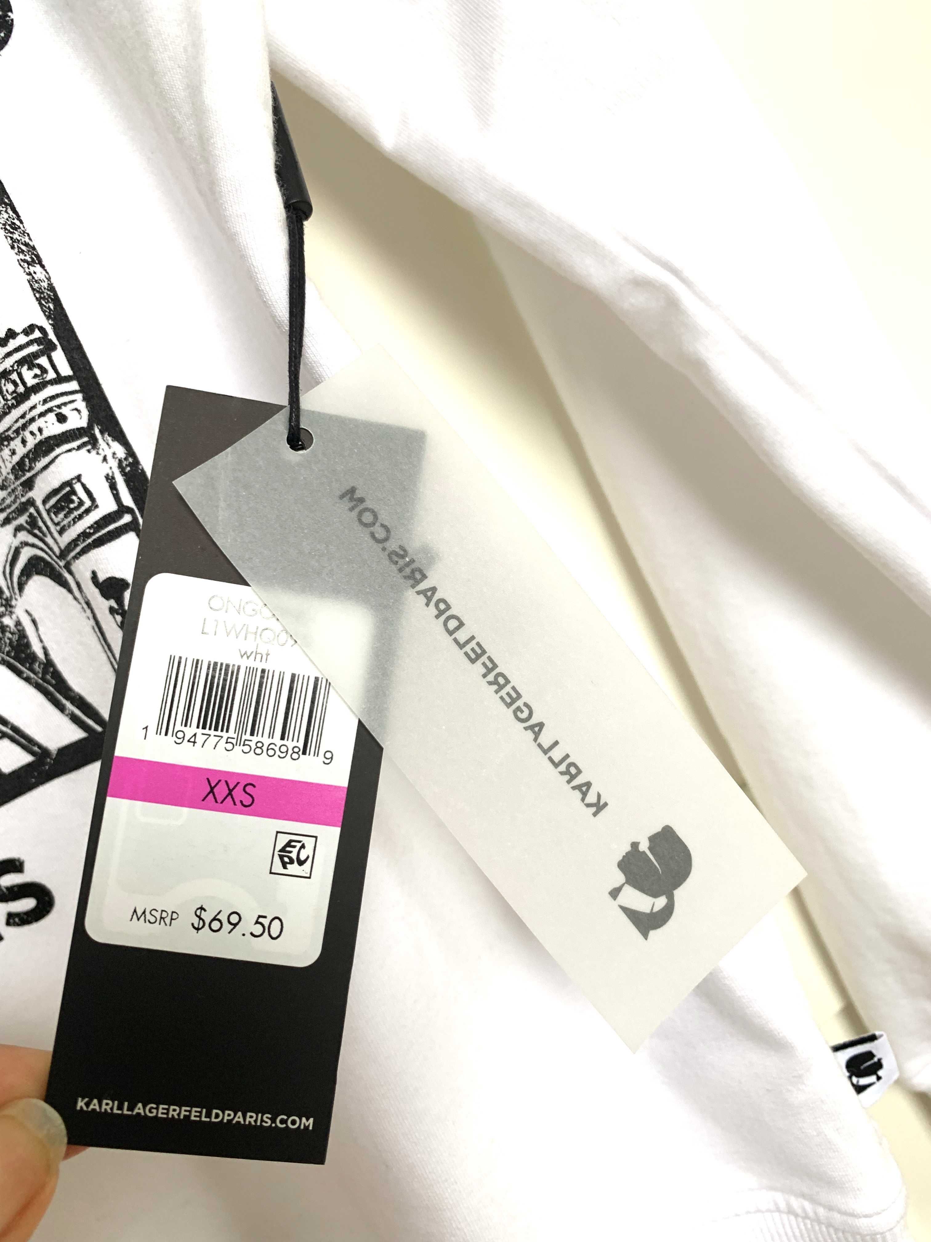 Biała bluza Karl Lagerfeld Paris XXS