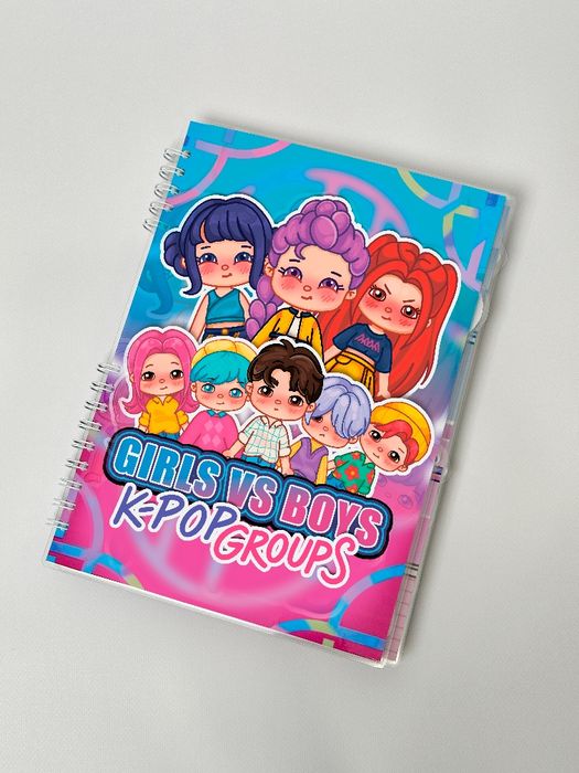Альбом на липучках Korean POP Groups
