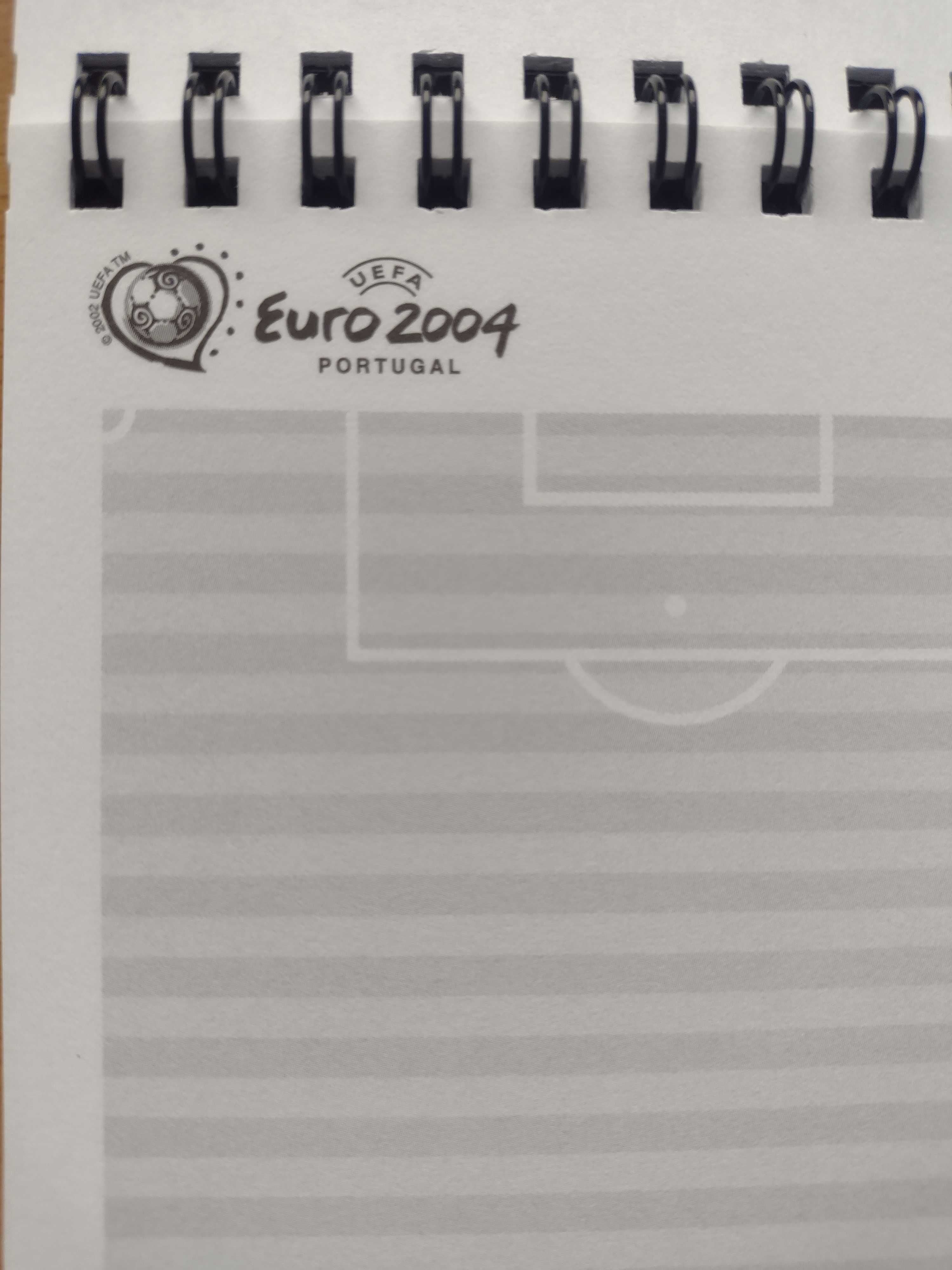 Caderno Euro 2004