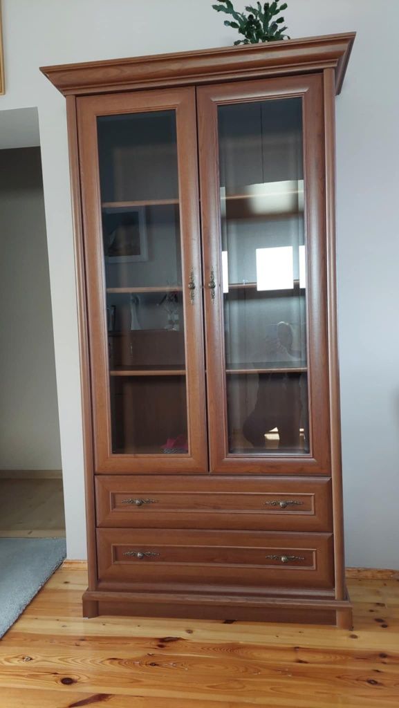 Witryna + szafka RTV Kent BRW