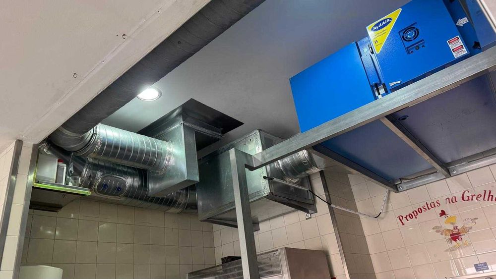 Kit Extrator de Fumos - RybAir / S&P