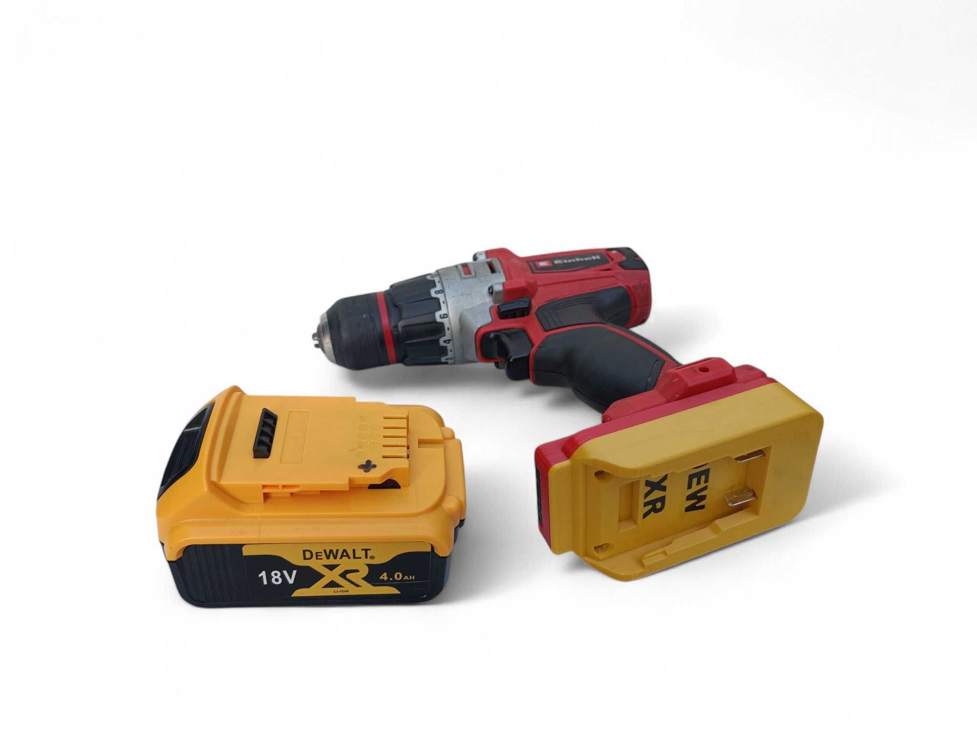 Adapter narzędzi Einhell 18V na baterie DeWalt XR18