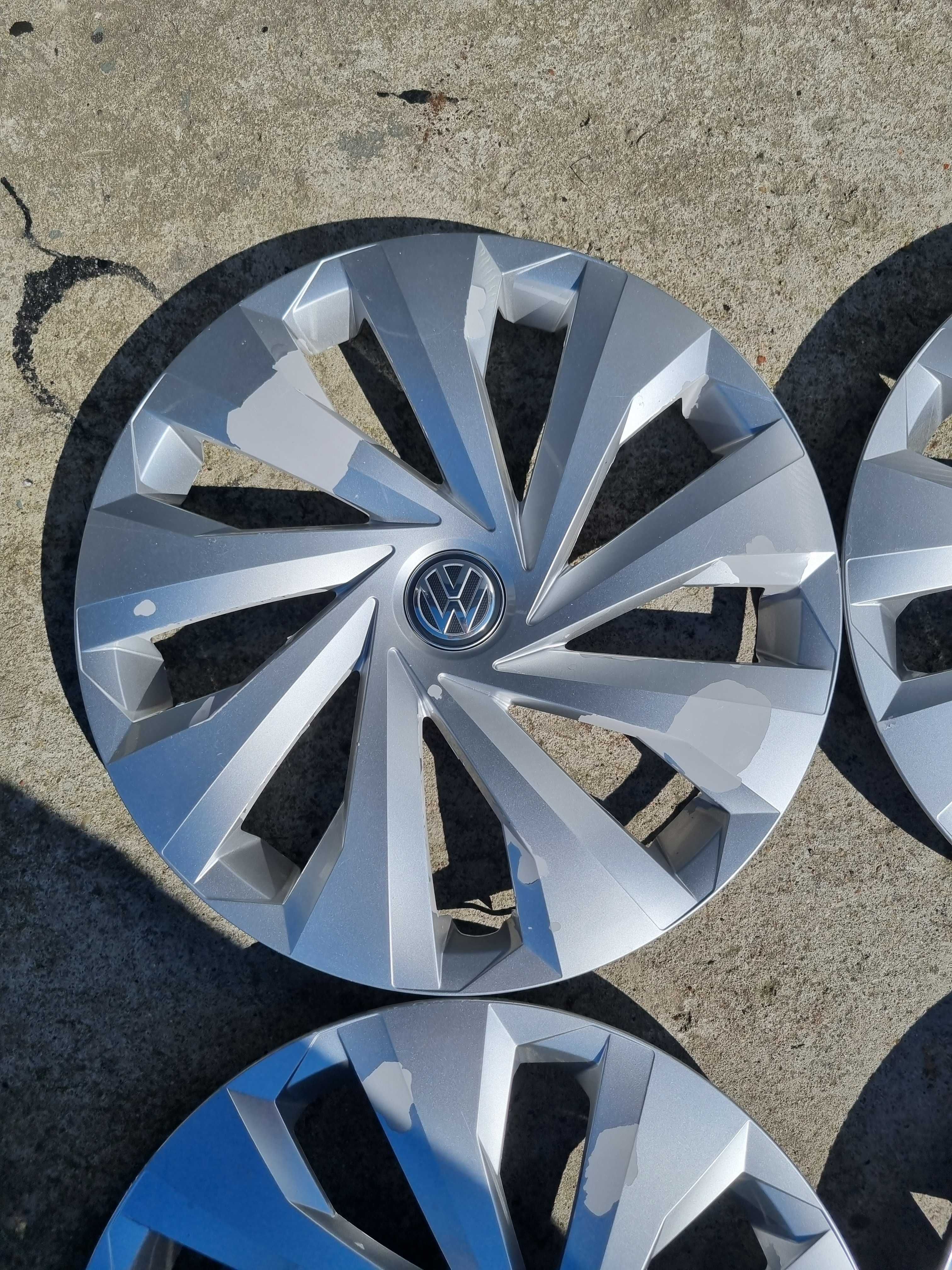 Oryginalne kołpaki 15" VW Polo Fox KOMPLET