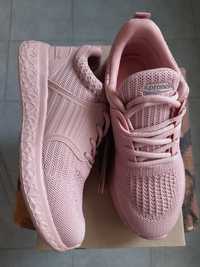 Кросівки нові пудрові рожеві sprandi 36