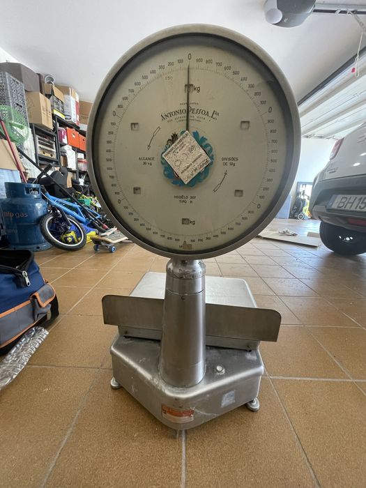 Balança antiga fabrico Portugues Antonio Pessoa 30kg