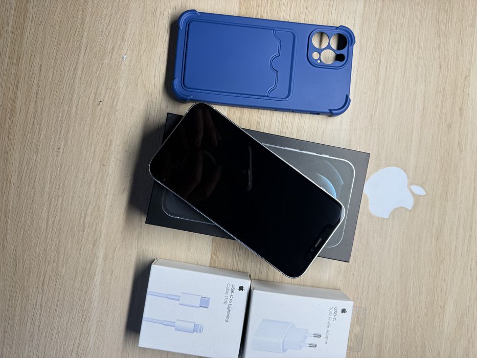 iPhone 12 Pro 128gb srebrny bateria 100% komplet