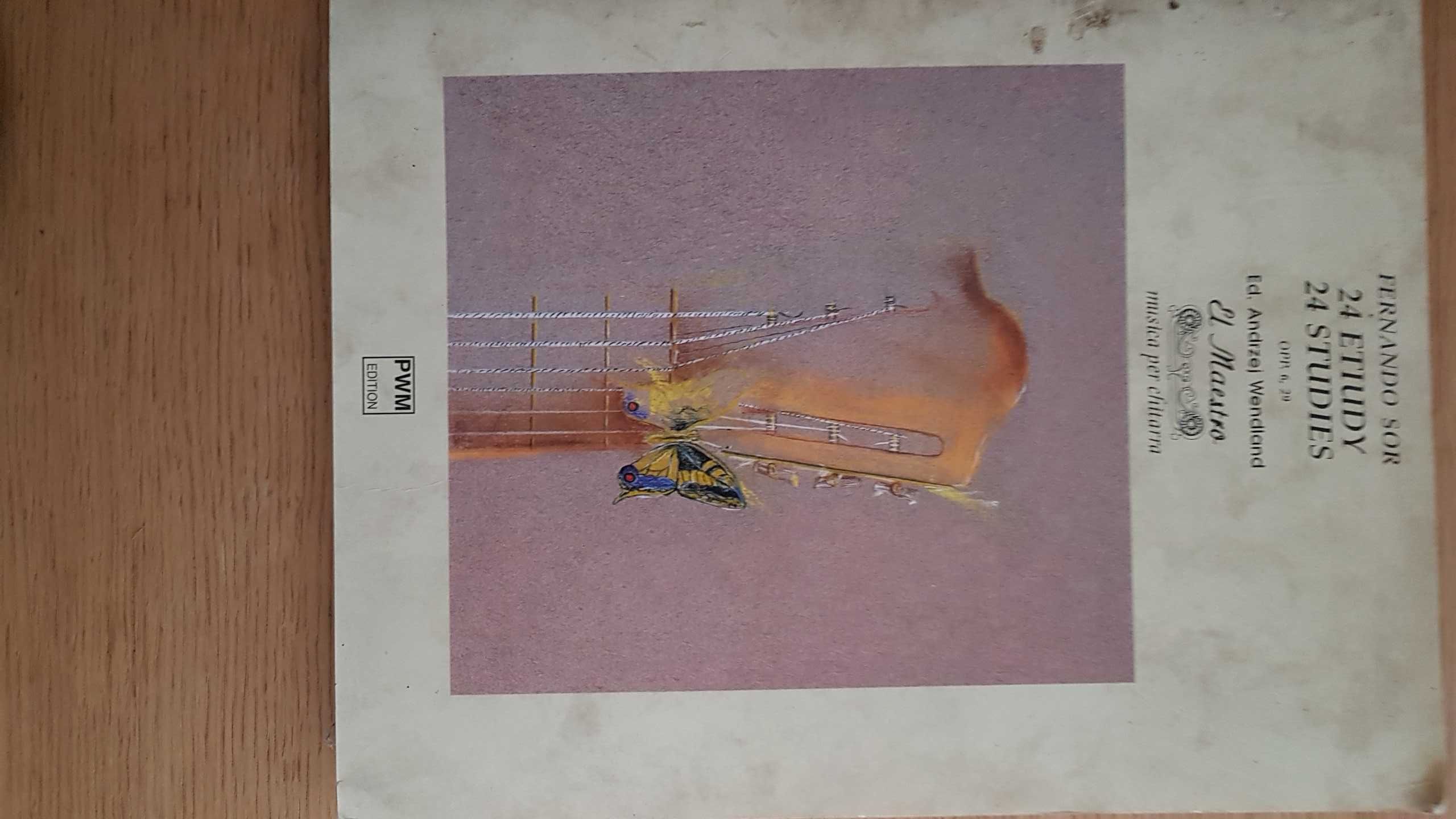 Etiudy na gitare Napoleon Coste i Fernando Sor