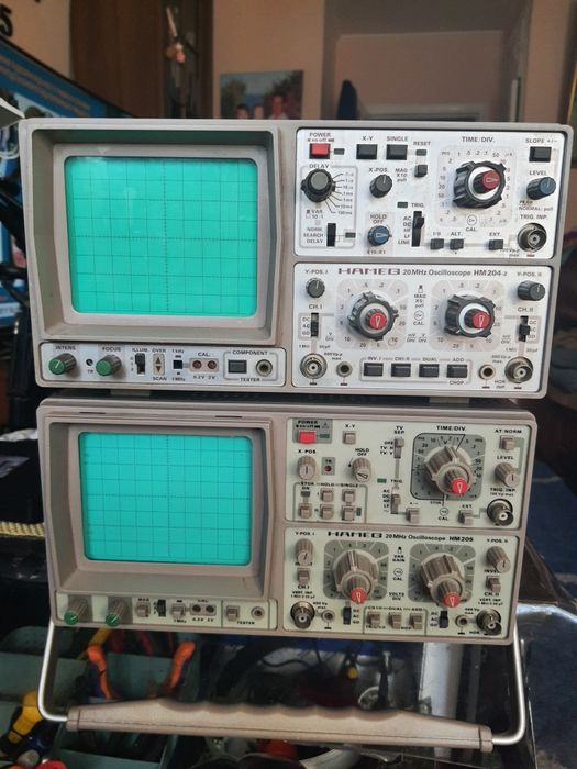 Осцилограф двуканальний 20МГц. HAMEG.