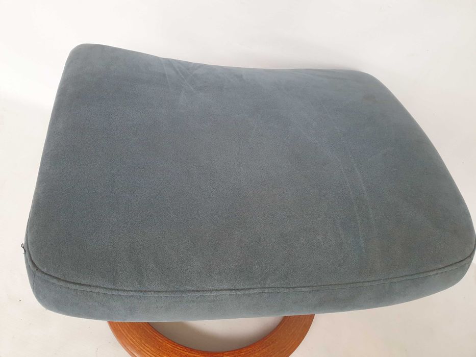 pufa podnóżek welur 48x40x40 EKORNES stressless