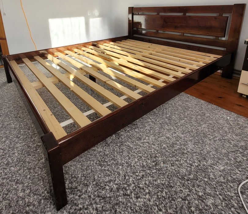 Дерев'не ліжко 160/200