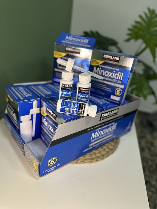 Minoxidil 100 % original a pronta entrega-kirkland e Foligain