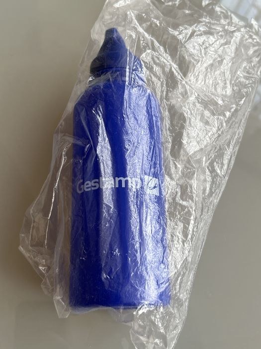 Gestamp синяя пластик для холодных напитков воды фляга бутылка
