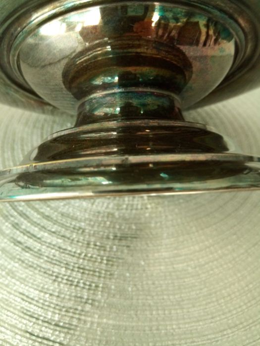 patera ,posrebrzana antyk