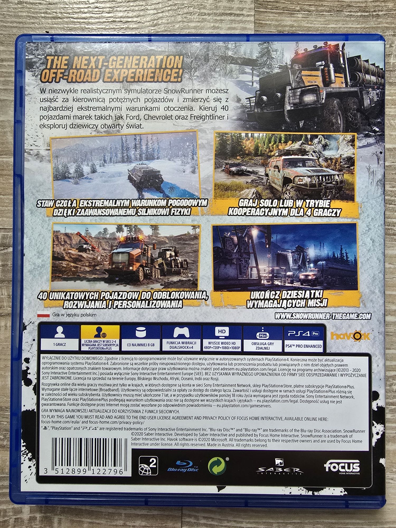 Gra Snow Runner PS4/PS5