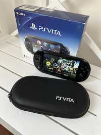 PS Vita Slim Piano Black + чохол та картка microsd 16gb