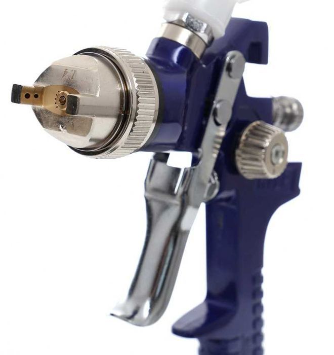 Pistolet lakierniczy HVLP reduktor dysze 1,4mm i 1,7mm