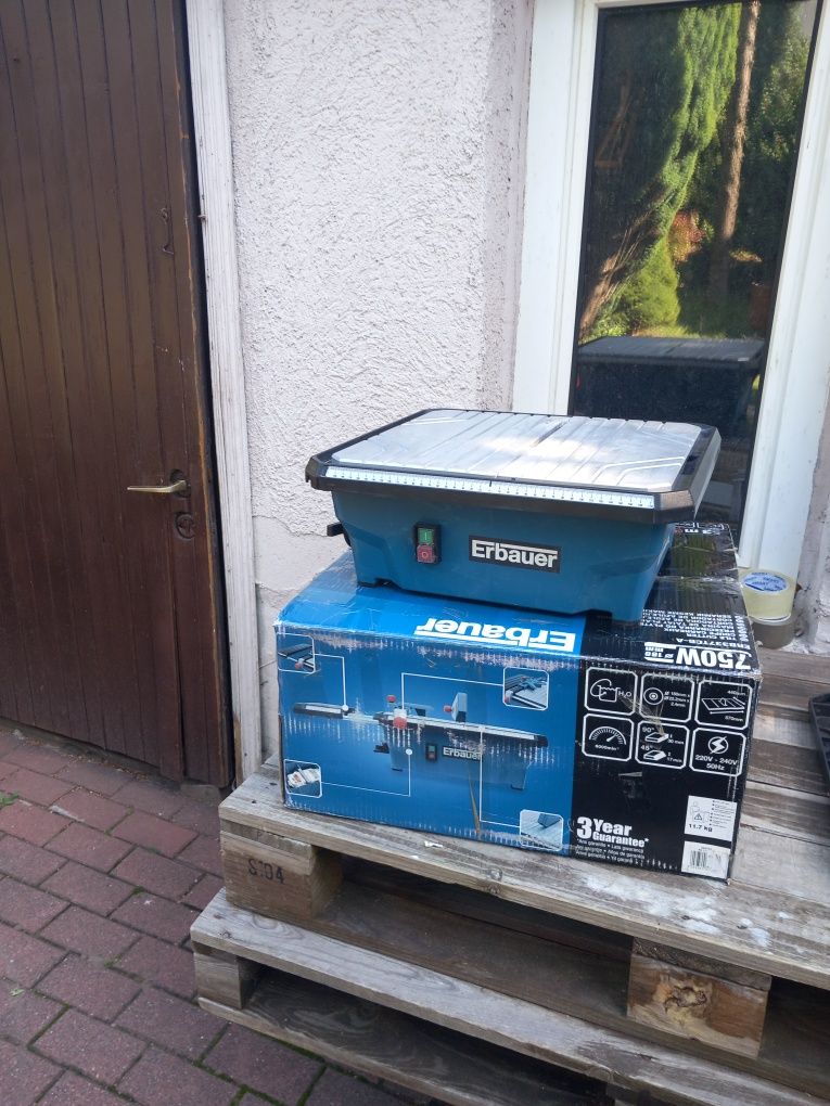 Przecinarka stolikowa do glazury Erbauer 750 W ERB337TCB