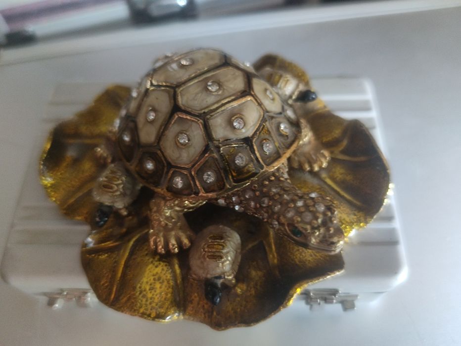 Сувенир с секретом черепашка