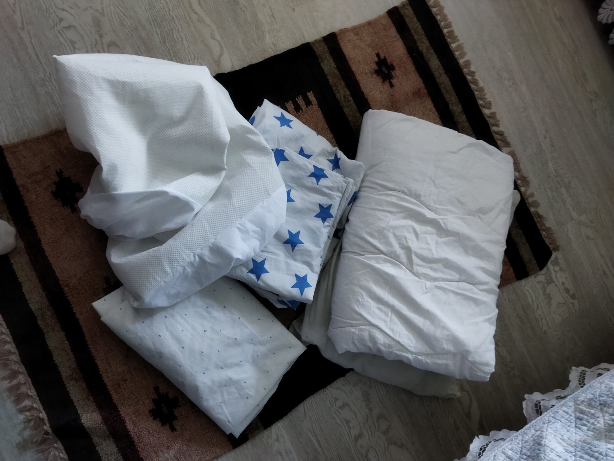 Комплект одеяло подушка детского постельного белья