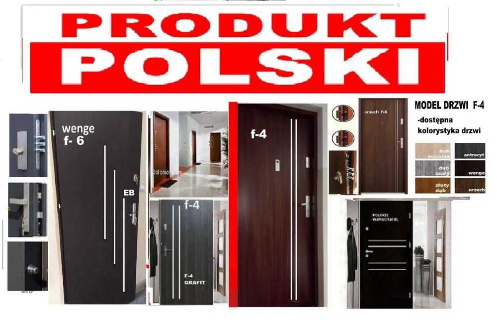 Drzwi ZEWNĘTRZNE ,wejściowe z MONTAŻEM ,ocieplone drewniane i metalowe